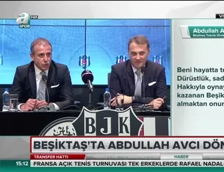 Abdullah Avcı'dan transfer açıklaması