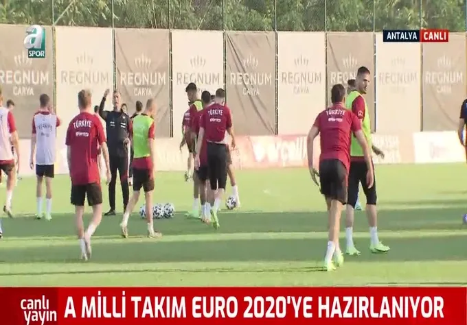 A Milli Takım Gine mesaisine başladı!