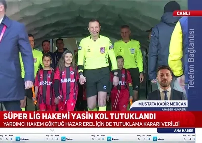 Süper Lig hakemi Yasin Kol tutuklandı!