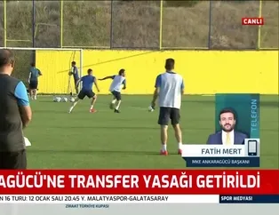 Ankaragücü'ne transfer yasağı getirildi