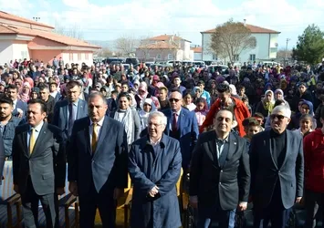 Aziz Yıldırım, Aksaray'da açılışa katıldı
