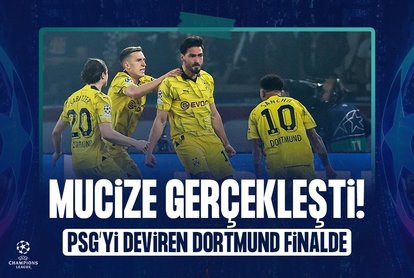Şampiyonlar Ligi’nde ilk finalist Dortmund!