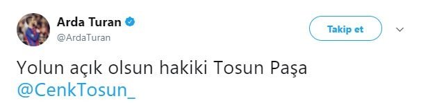 Cenk Tosun paylaşımları