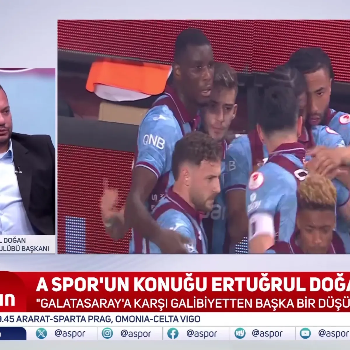 Trabzonspor Başkanı Ertuğrul Doğan: Galatasaray bize yanlış yaptı
