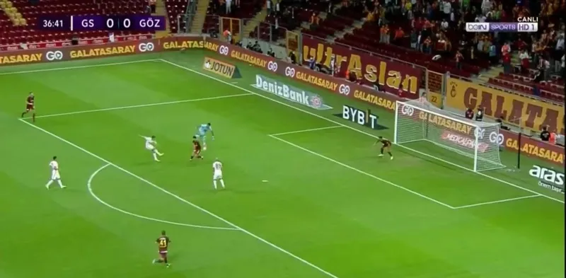 Galatasaray Göztepe maçında İrfan Can Eğribayat'tan büyük hata! Halil Dervişoğlu net pozisyonu kaçırdı - 2