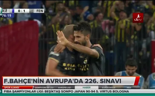 F.Bahçe'nin Avrupa'da 226. sınavı