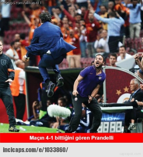 G.Saray - Arsenal maçı caps’leri