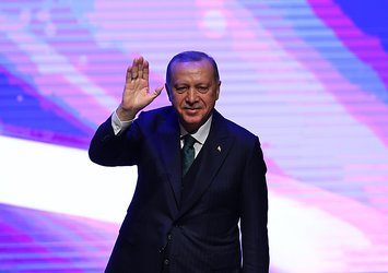 Başkan Erdoğan'dan Filenin Sultanları'na tebrik mesajı