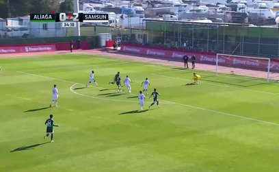 GOL | Aliağa FK 1-2 Samsunspor