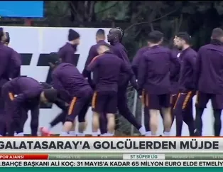 Galatasaray'a golcülerden müjde