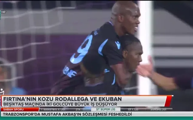 Fırtına'nın kozu Rodallega ve Ekuban