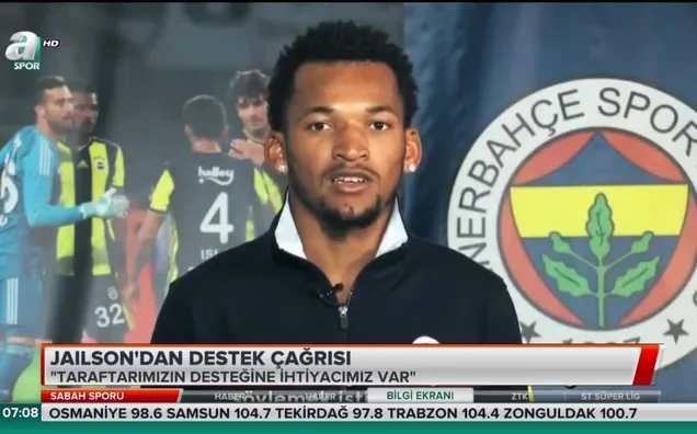Jailson'dan destek çağrısı