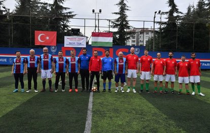 Trabzon’da Türkiye-Macaristan dostluk maçı oynandı