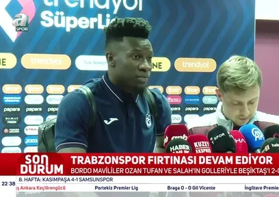 Andre Onana: Doğru yönde ilerliyoruz