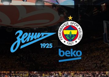 Zenit - F.Bahçe Beko | CANLI