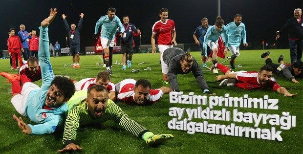 Ampute Milli Takım maçı sonları capsler