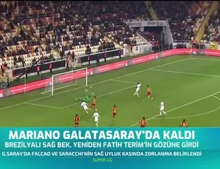 Mariano Galatasaray'da kaldı