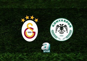 G.Saray - Tümosan Konyaspor | 11'ler belli oldu!