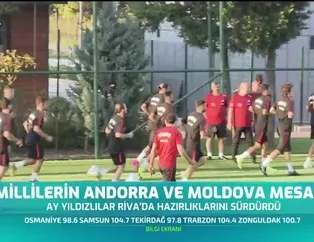 Milli Takım'da hazırlıklar devam ediyor