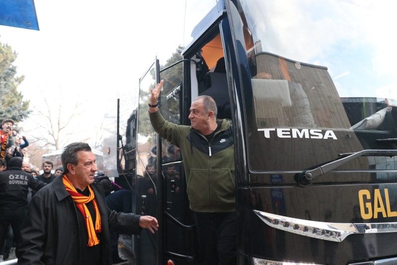 Bolu’da Galatasaray izdihamı yaşandı