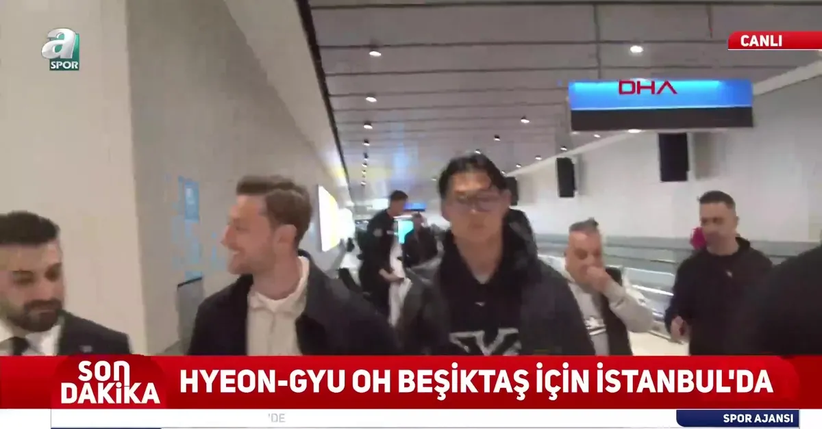 Hyeon-Gyu Oh Beşiktaş için İstanbul'da