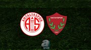 Antalyaspor - Hatayspor maçı yayın bilgileri!