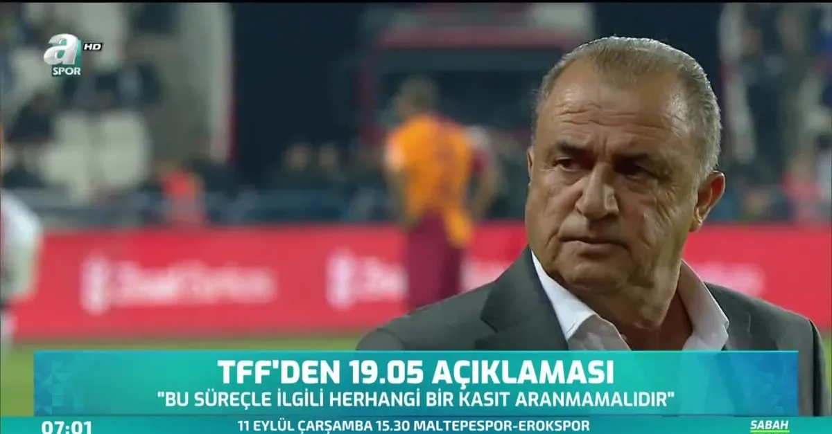 TFF'den 19.05 açıklaması