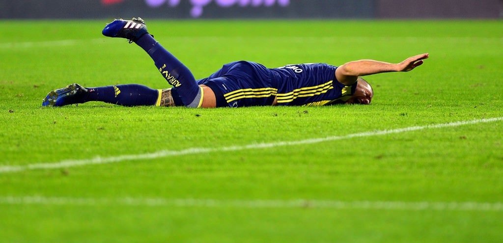 Fenerbahçe-Atiker Konyaspor karşılaşmasından kareler