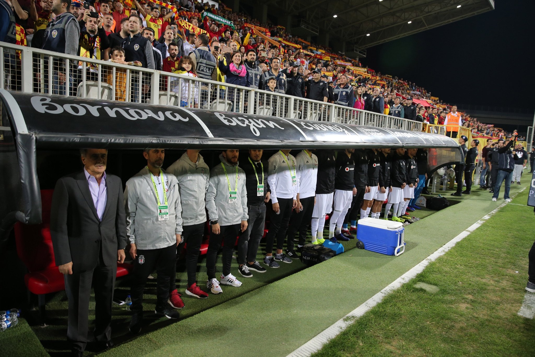 Göztepe - Beşiktaş Maçtan kareler