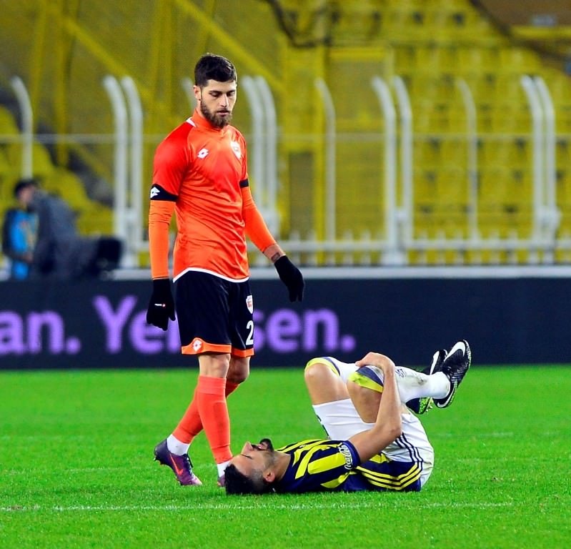Fenerbahçe-Adanaspor karşılaşmasından kareler