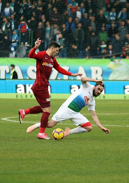 Çaykur Rizespor - Kayserispor maçından kareler...