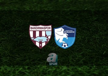 Bandırmaspor - Erzurumspor maçı hangi kanalda?