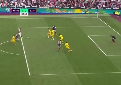 GOL | West Ham United 1 - 0 Crystal Palace