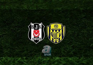 Beşiktaş - Ankaragücü | 11'ler açıklandı!