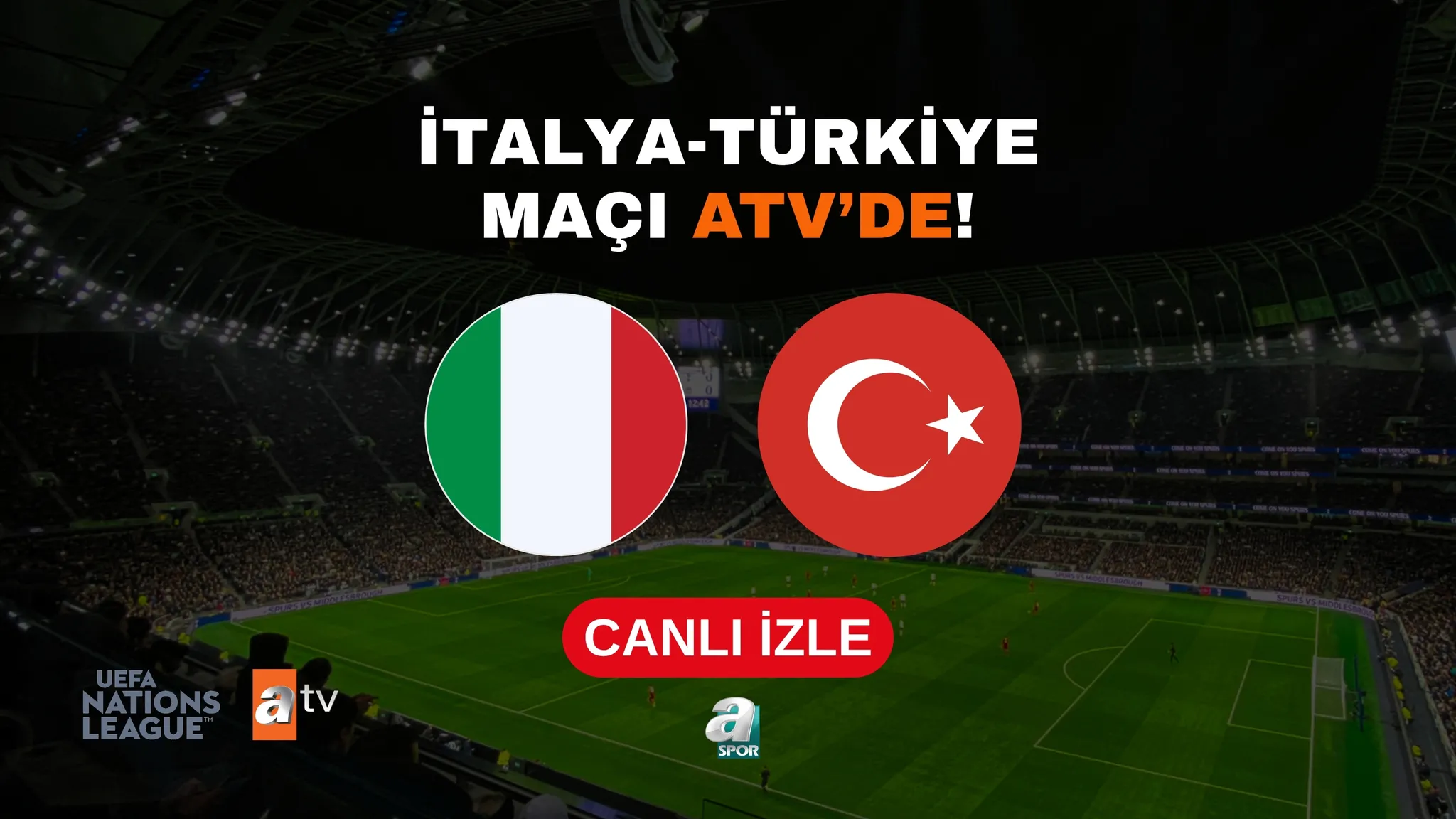 A Milli Futbol Takımı'nın İtalya maçı ne zaman, saat kaçta, hangi kanalda?