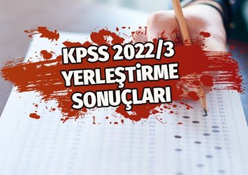 KPSS 2022/3 tercih sonuçları açıklandı mı?