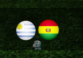 Uruguay - Bolivya maçı hangi kanalda?