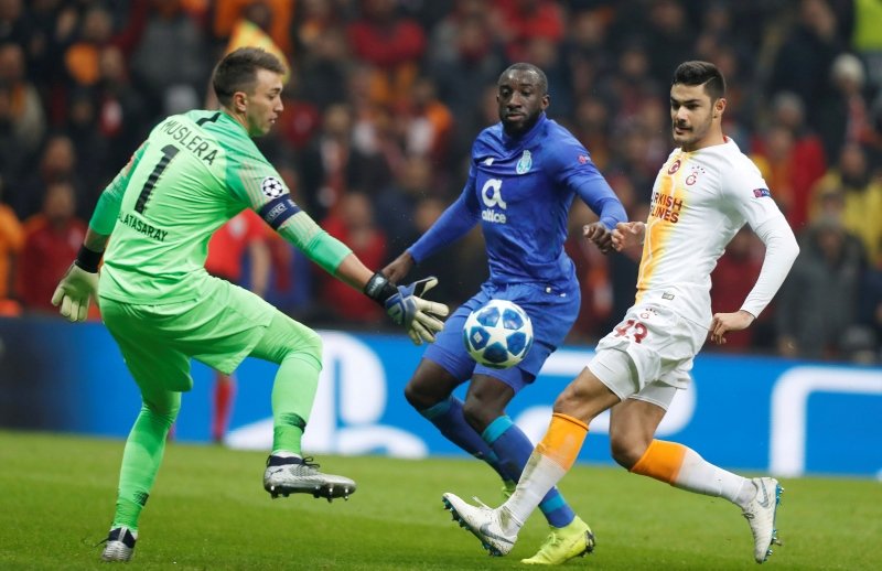 Galatasaray - Porto maçından kareler