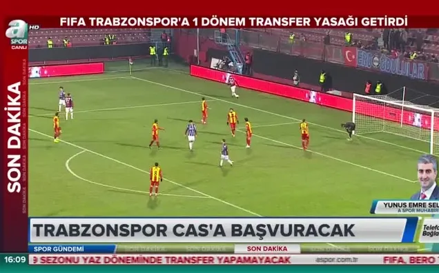 FIFA'dan Trabzon'a transfer yasağı!