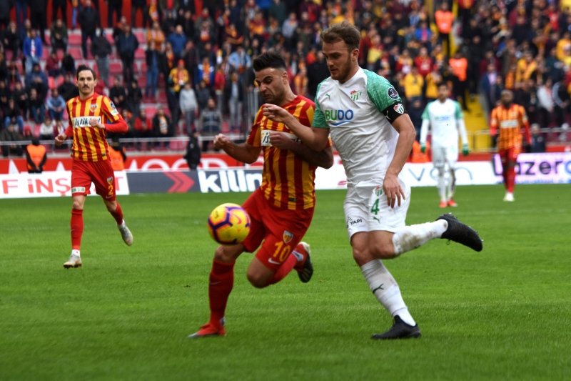 Kayserispor - Bursaspor Maçtan kareler