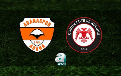 Adanaspor - Çorum FK maçı ne zaman? Saat kaçta ve hangi kanalda? | Trendyol 1. Lig