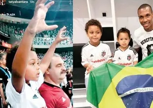 Marcelo'nun oğlu tribünden düştü