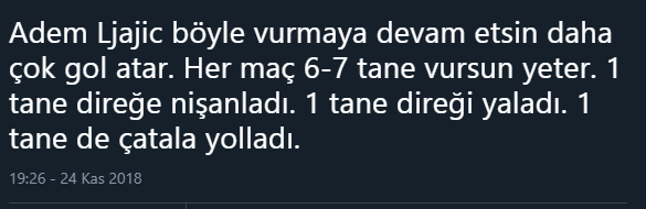 Sosyal medyanın Adem Ljajic tepkileri!