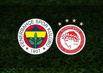 Fenerbahçe - Olympiakos | CANLI