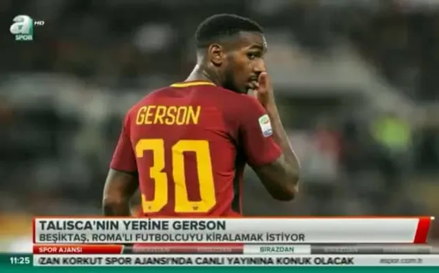 Talisca'nın yerine Gerson