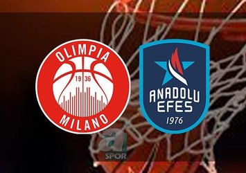Olimpia Milano - Anadolu Efes | CANLI