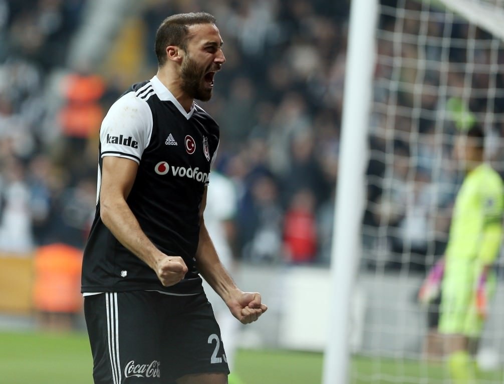 Beşiktaş-Akhisar Belediyespor karşılaşmasından kareler