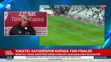 Beşiktaş Kayserispor maçı sonrası Önder Karaveli: Söylenecek bir şey yok!