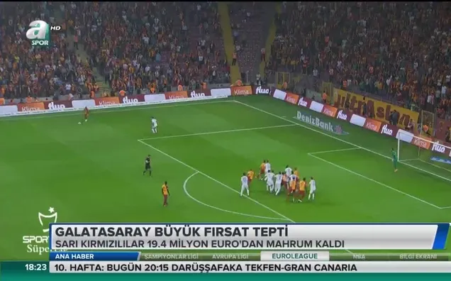 Galatasaray büyük fırsat tepti