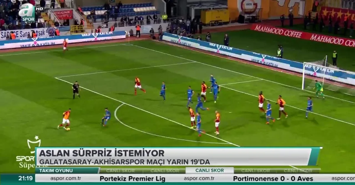 Aslan sürpriz istemiyor